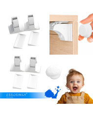 Zabezpieczenie magnetyczne do mebli blokada szafek