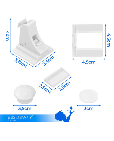 Zabezpieczenie magnetyczne do mebli blokada szafek