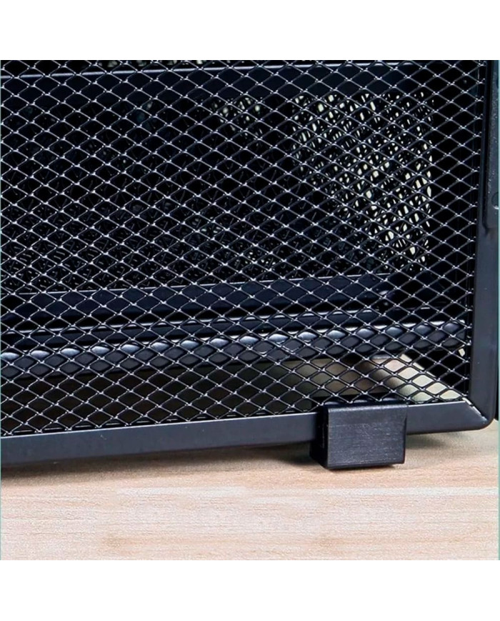 Organizer na dokumenty przybornik na biurko metalowy