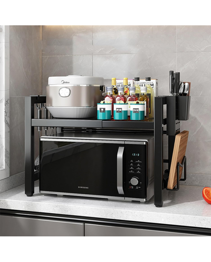 Półka Stojak na mikrofalówkę Regał kuchenny regulowany