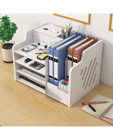 Przybornik organizer na biurko na dokumenty, długopisy