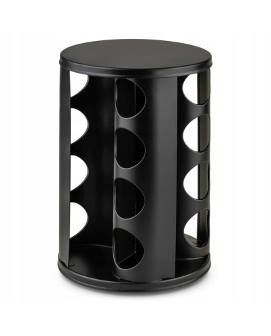 Przyprawnik obrotowy stojak na przyprawy 16 słoików + naklejki