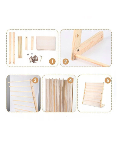 Regał półka na książki dla dzieci