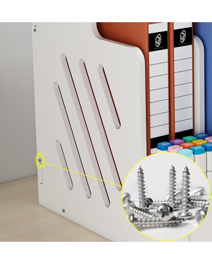 Przybornik organizer na biurko na dokumenty, długopisy