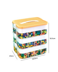 Pojemnik na klocki Lego organizer 3-piętrowy