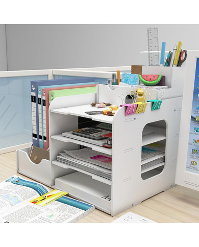 Przybornik organizer na biurko na dokumenty A4