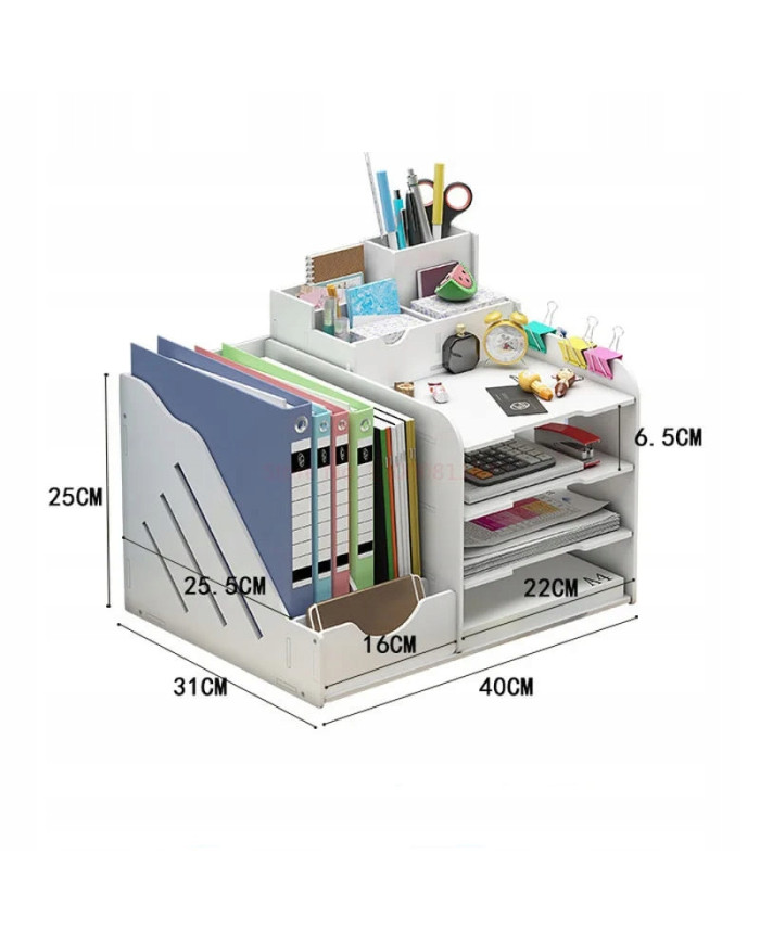 Przybornik organizer na biurko na dokumenty A4