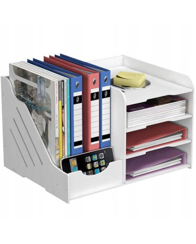 Przybornik organizer na biurko na dokumenty A4