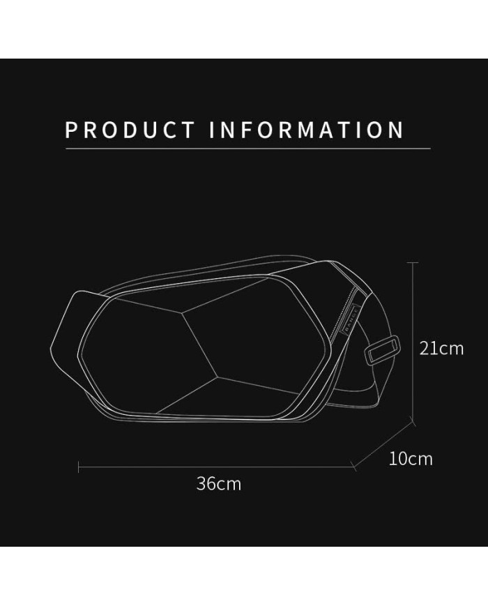 Torba męska na ramię saszetka Bange Sling Bag