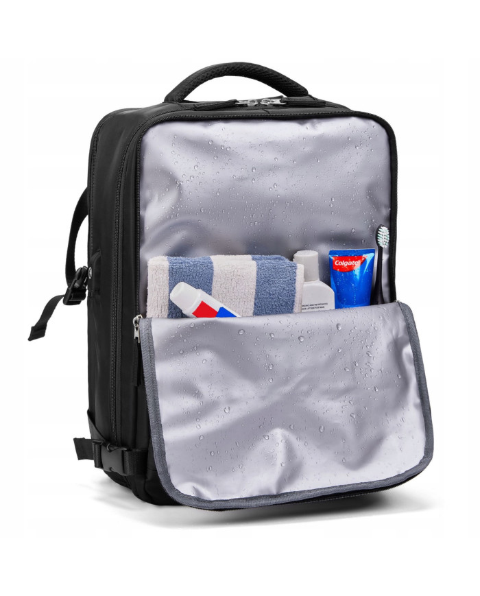 Plecak podróżny do samolotu Essosway czarny