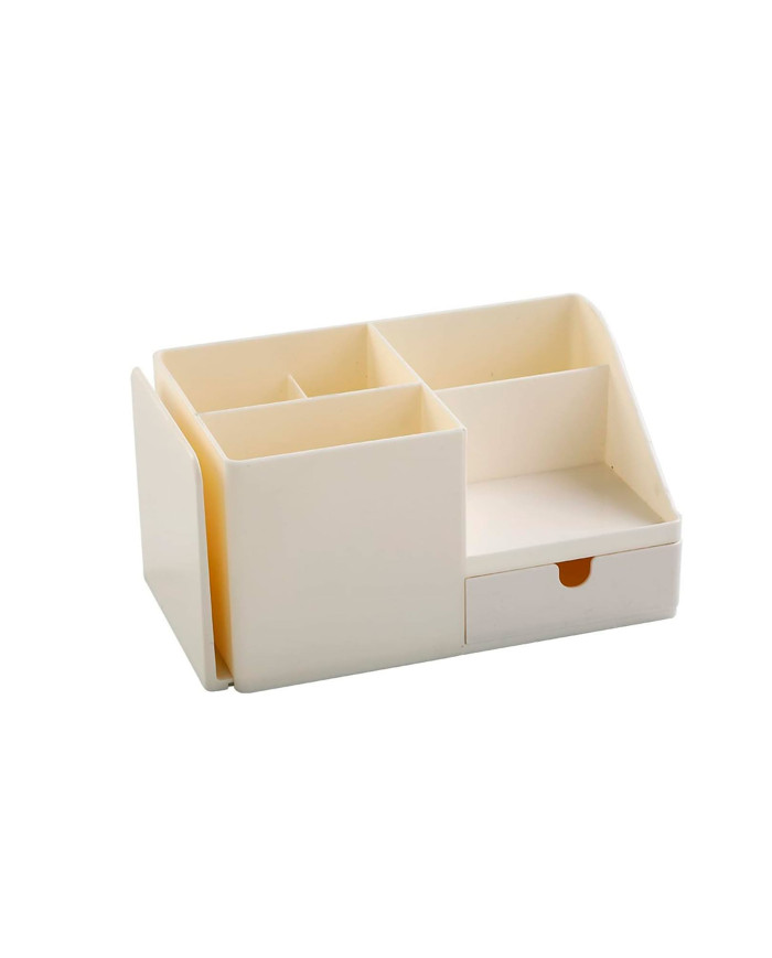 Przybornik na długopisy organizer na biurko z przegrodą na książki