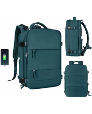 Plecak podróżny do samolotu Essosway niebieski morski