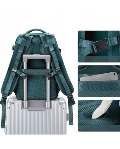 Plecak podróżny do samolotu Essosway niebieski morski