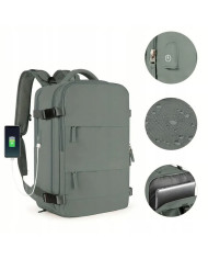 Plecak podróżny do samolotu Essosway oliwkowy