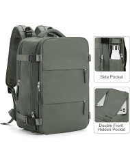 Plecak podróżny do samolotu Essosway oliwkowy