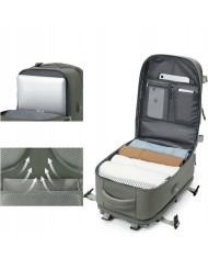 Plecak podróżny do samolotu Essosway oliwkowy