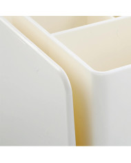 Przybornik na długopisy organizer na biurko z przegrodą na książki