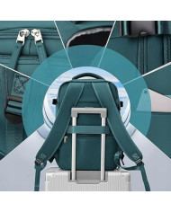 Plecak podróżny do samolotu Essosway niebieski morski