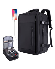 Plecak podróżny kabinowy do samolotu 28L Bange czarny