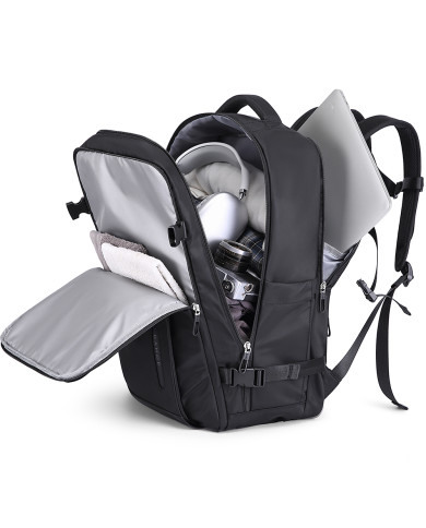 Plecak podróżny kabinowy do samolotu 28L Bange czarny