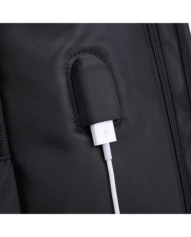 Plecak podróżny kabinowy do samolotu 28L Bange czarny