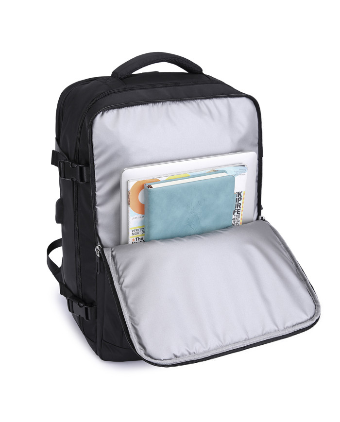 Plecak podróżny kabinowy do samolotu 28L Bange czarny