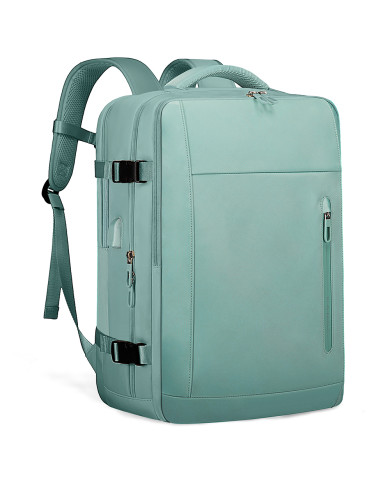 Plecak podróżny kabinowy do samolotu 28L Bange turkusowy