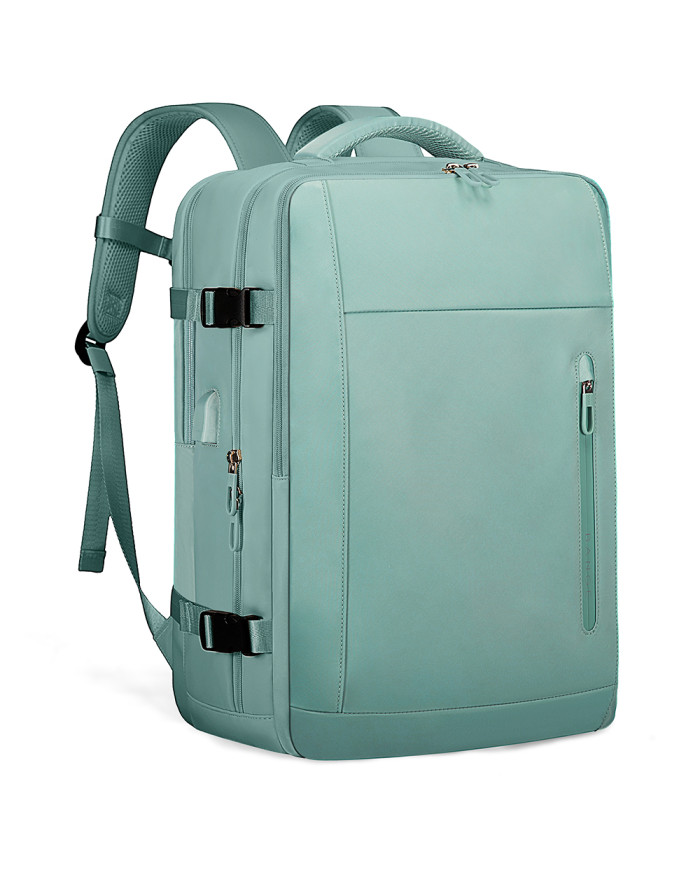 Plecak podróżny kabinowy do samolotu 28L Bange turkusowy