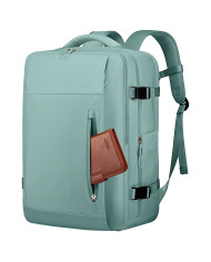 Plecak podróżny kabinowy do samolotu 28L Bange turkusowy