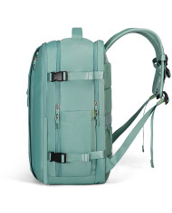 Plecak podróżny kabinowy do samolotu 28L Bange turkusowy