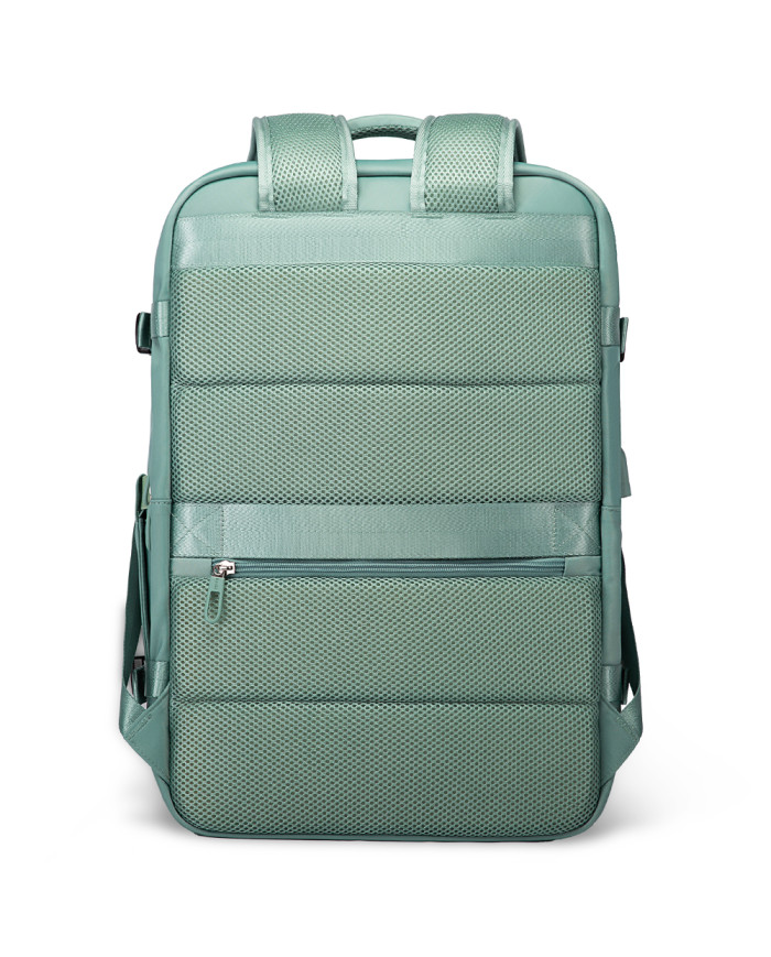 Plecak podróżny kabinowy do samolotu 28L Bange turkusowy