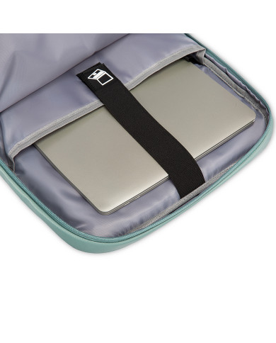 Plecak podróżny kabinowy do samolotu 28L Bange turkusowy