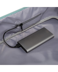 Plecak podróżny kabinowy do samolotu 28L Bange turkusowy