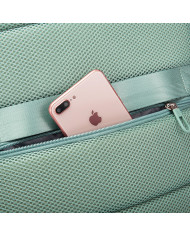 Plecak podróżny kabinowy do samolotu 28L Bange turkusowy