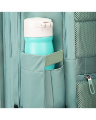 Plecak podróżny kabinowy do samolotu 28L Bange turkusowy