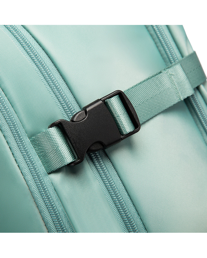 Plecak podróżny kabinowy do samolotu 28L Bange turkusowy