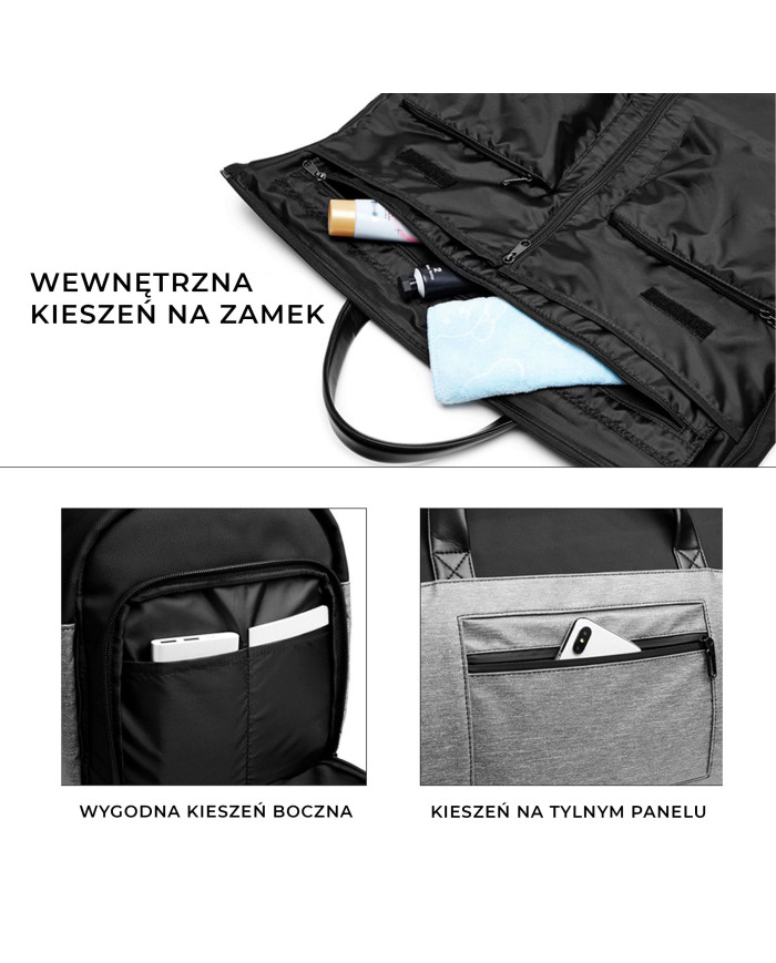 Torba podróżna na ubrania pokrowiec na garnitur Essosway