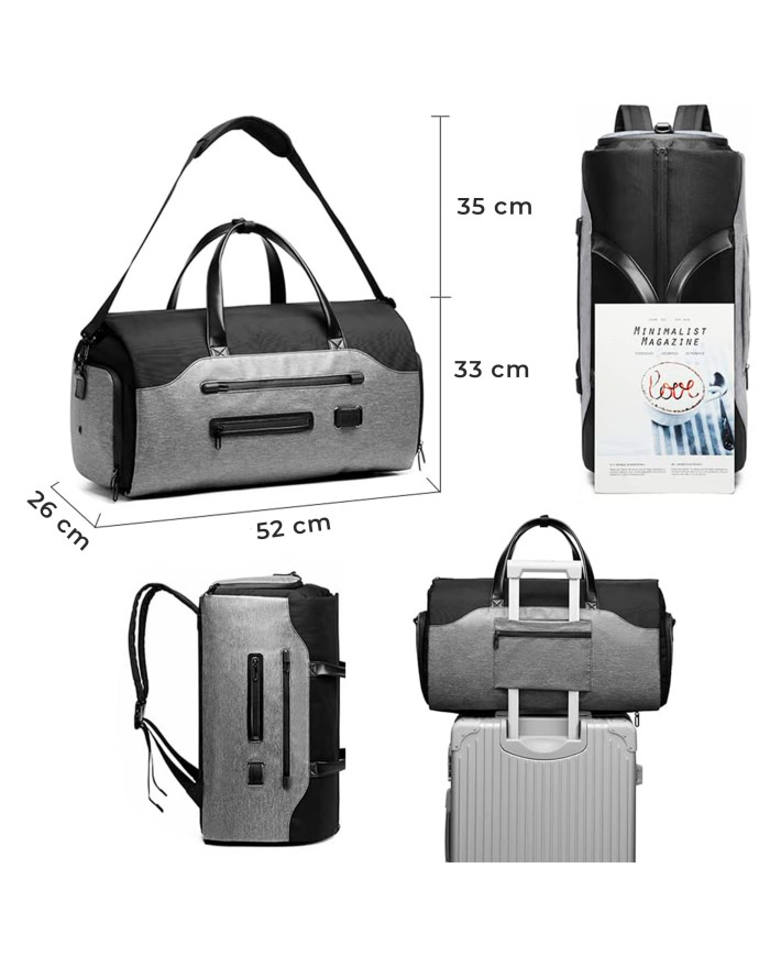 Torba podróżna na ubrania pokrowiec na garnitur Essosway