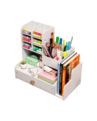 Organizer na biurko przybornik na kredki, długopisy, ołówki