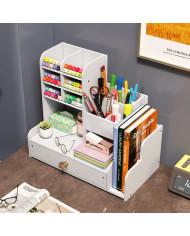 Organizer na biurko przybornik na kredki, długopisy, ołówki