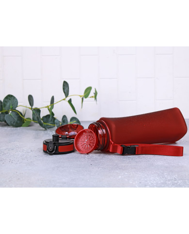 Butelka na wodę WAVE 700ml red
