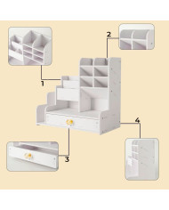 Organizer na biurko przybornik na kredki, długopisy, ołówki