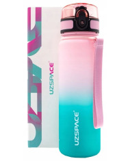 Butelka na wodę Colorfull Gradient 500 ml różowo-turkusowa