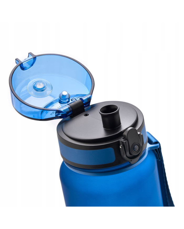 Butelka na wodę Colorfull Gradient 500 ml niebiesko-turkusowa