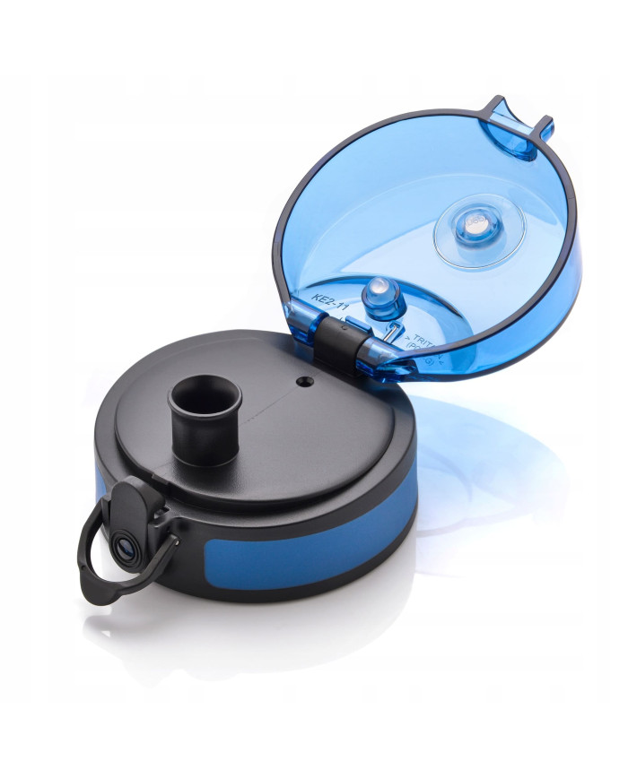 Butelka na wodę Colorfull Gradient 500 ml niebiesko-turkusowa