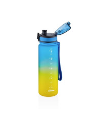 Butelka na wodę Colorfull Gradient 500 ml niebiesko-żółta