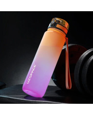 Butelka na wodę Colorfull Gradient 500 ml pomarańczowo-różowa