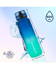 Butelka na wodę Colorfull Gradient 500 ml pomarańczowo-różowa