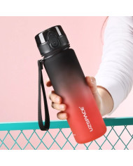 Butelka na wodę Colorfull Gradient 500 ml czarno-czerwona