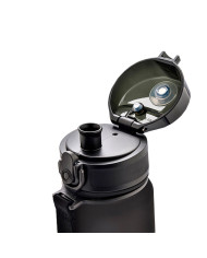 Butelka na wodę Colorfull Gradient 500 ml czarno-czerwona